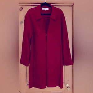 Contemporaine wool sweater coat!